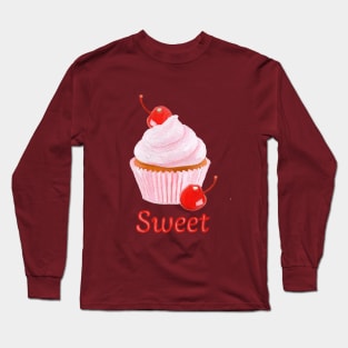 Sweet Cupcakes Long Sleeve T-Shirt